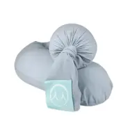 Najell gravid-&amningskudde, mist blue