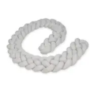 PQP Kudde - Knutkudde - Knot Tredelad Fläta - Grå