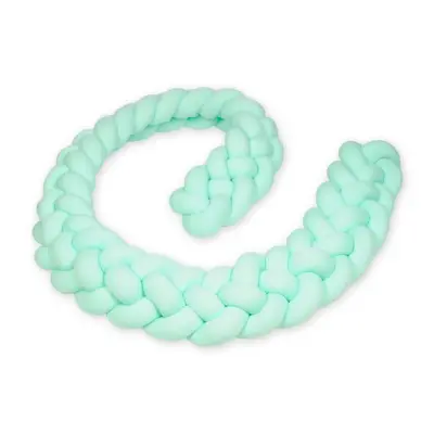 PQP Kudde - Knutkudde - Knot Tredelad Fläta - Mint