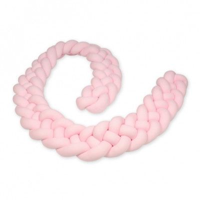 PQP Kudde - Knutkudde - Knot Tredelad Fläta - Rosa