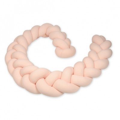 PQP Kudde - Knutkudde - Knot Tvådelad Fläta - Persika