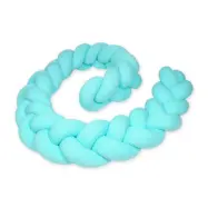 PQP Kudde - Knutkudde - Knot Tvådelad Fläta - Turkos