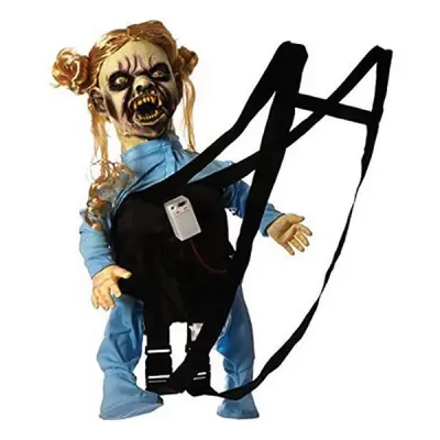 Animerad Läskig Bebis i Bärsele