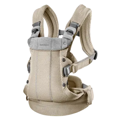 BabyBjörn - Bärsele Harmony - Gråbeige / 3D-mesh