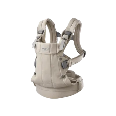 BabyBjörn - Bärsele Harmony - Ljusbeige / Melerad väv
