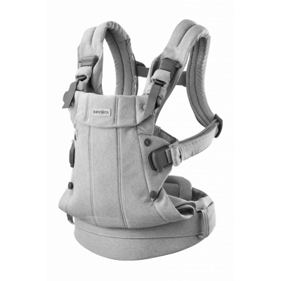 BabyBjörn - Bärsele Harmony - Ljusgrå / Melerad väv