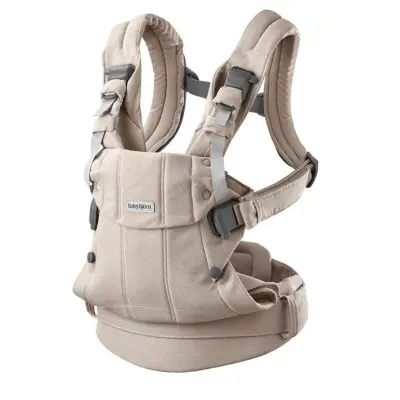 Babybjörn bärsele Harmony, vävd light beige