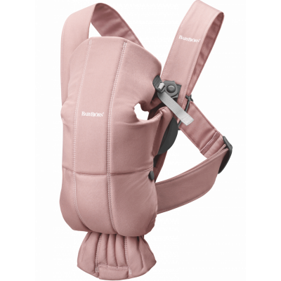 BabyBjörn - Bärsele Mini - Antikrosa / Vävd