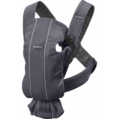 BABYBJÖRN Bärsele Mini - Antracitgrå, 3D Mesh