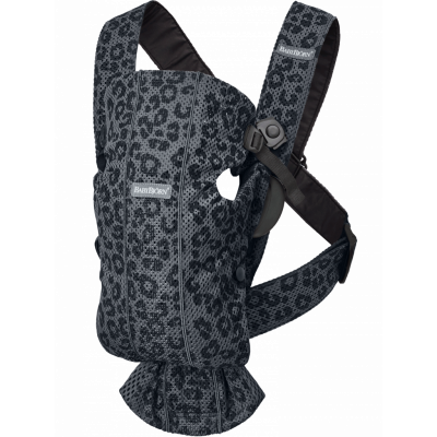 BabyBjörn Bärsele Mini - Antracitgrå/Leo / 3D-mesh