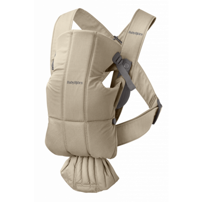 BabyBjörn - Bärsele Mini - Beige / Vävd