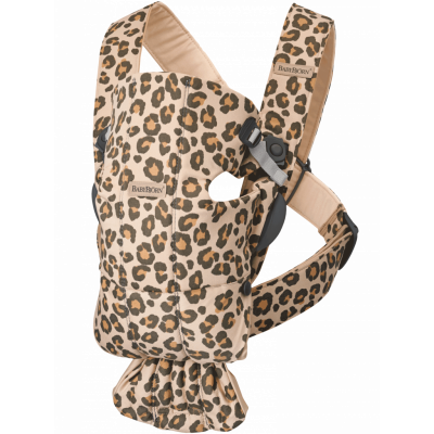 BabyBjörn Bärsele Mini - Beige/Leo / Bomull