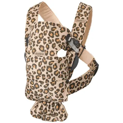 Babybjörn bärsele Mini, cotton beige/leo