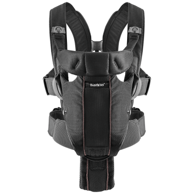 BABYBJÖRN Bärsele Miracle Svart Mesh