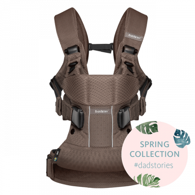 BABYBJÖRN Bärsele One Air Chokladbrun, Mesh