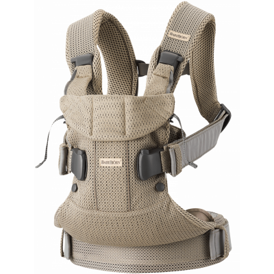 BabyBjörn - Bärsele One Air - Gråbeige / 3D-mesh