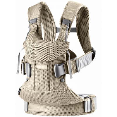 BABYBJÖRN Bärsele One Air Greige, 3D Mesh