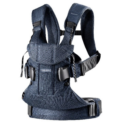 Babybjörn bärsele One Air, marinblå mesh