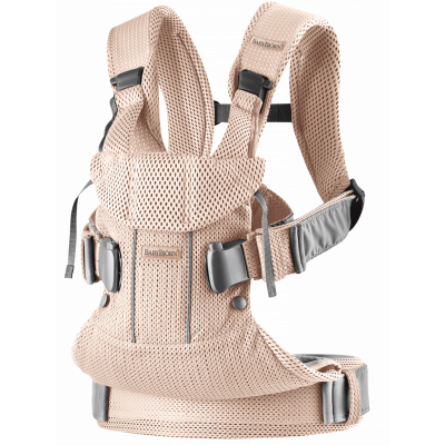 BabyBjörn - Bärsele One Air - Pärlemorrosa / 3D-mesh