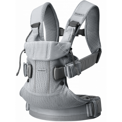 BabyBjörn - Bärsele One Air - Silver / 3D-mesh