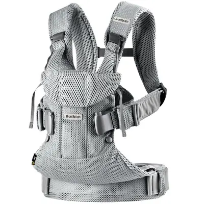 Babybjörn bärsele One Air, silver mesh