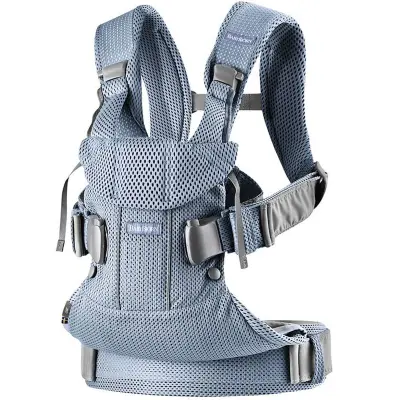 Babybjörn bärsele One Air, slate blue 3D mesh