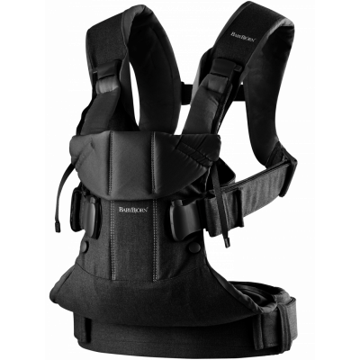 BabyBjörn Bärsele One - Svart / Bomullsmix