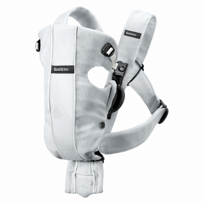 BABYBJÖRN Bärsele Original Silver, Mesh