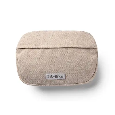 Babybjörn förvaringsficka till bärsele, light beige melange