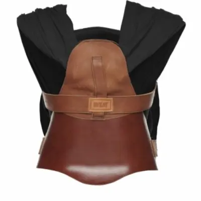 ByKay - Bärsele Brun Leather/Svart