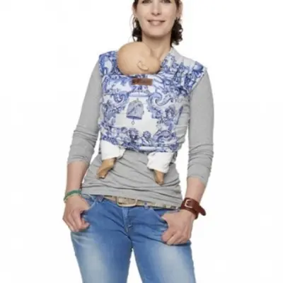 ByKay - Bärsele Stretchy Wrap Deluxe Gul Delfy 460 Cm