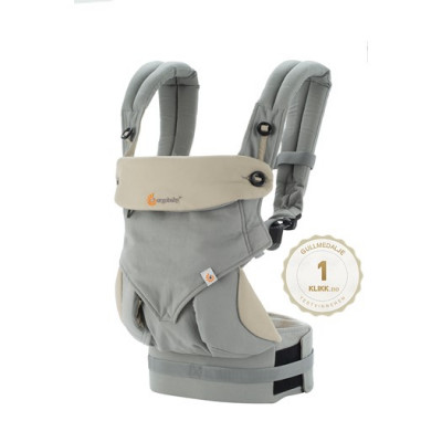 Ergobaby bärsele 360, grå/taupe