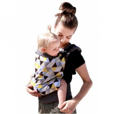 Kinder Hop - Bärsele Basic Triangles Grå