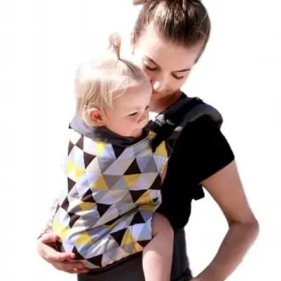 Kinder Hop - Bärsele Basic Triangles Grå