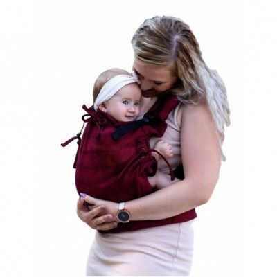 Kinder Hop - Bärsele Carrying Bag Multi Soft Diamond Röd