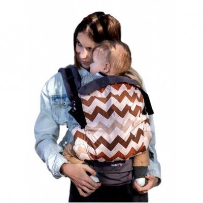 Kinder Hop - Bärsele Grow Air Zig Zag Navy/Grå