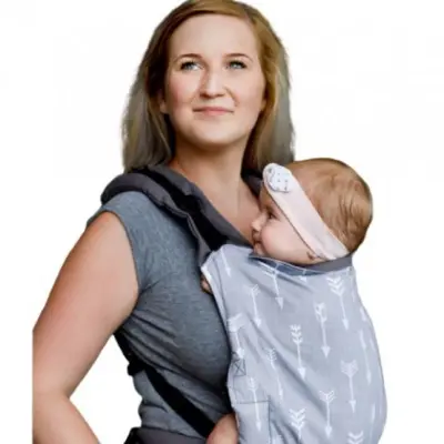 Luna Dream - Bärsele Grow Up arrows Bomull Grå/Vit