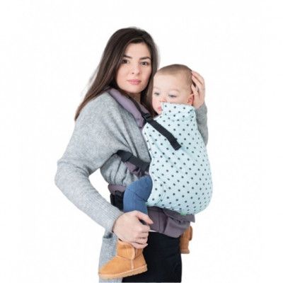 Luna Dream - Bärsele Grow Up little Star Bomull Grön/Grå