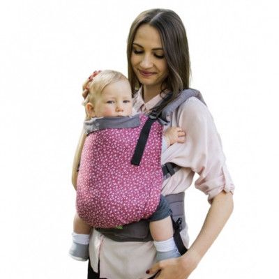 Luna Dream - Bärsele Grow Up meadow Burgundy Bomull Röd