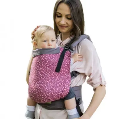 Luna Dream - Bärsele Grow Up meadow Burgundy Bomull Röd