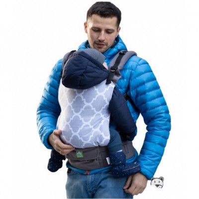 Luna Dream - Bärsele Grow Up mosaic Grå Bomull Grå/Vit