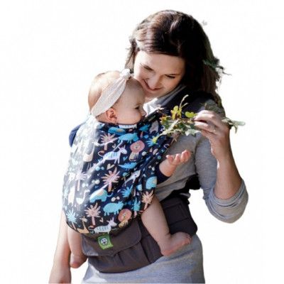 Luna Dream - Bärsele Grow Up safari Bomull Blå