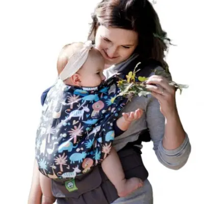 Luna Dream - Bärsele Grow Up safari Bomull Blå