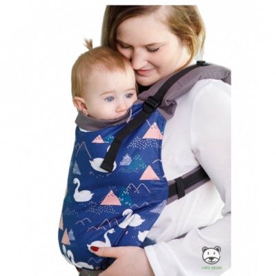 Luna Dream - Bärsele Grow Up swan On The Water Bomull Blå