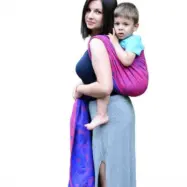 Luna Dream - Bärsele Luna Rosa Bomull Rosa/Lila Size 5