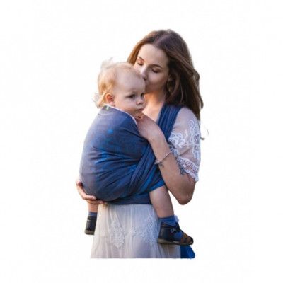 Luna Dream - Bärsele Slingluna Jeans Bomull Blå Size 4