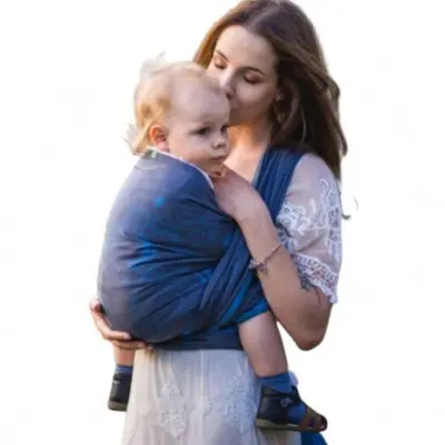 Luna Dream - Bärsele Slingluna Jeans Bomull Blå Size 4