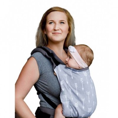 Luna Dream - Bärsele Standard arrows Bomull Grå/Vit