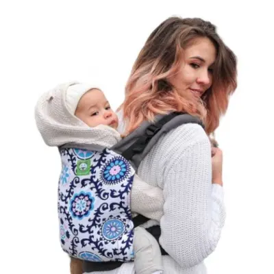 Luna Dream - Bärsele Standard indian Bomull Vit/Blå/Lila