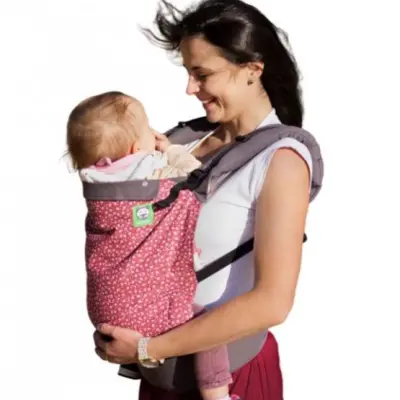 Luna Dream - Bärsele Standard meadow Burgundy Bomull Röd/Vit